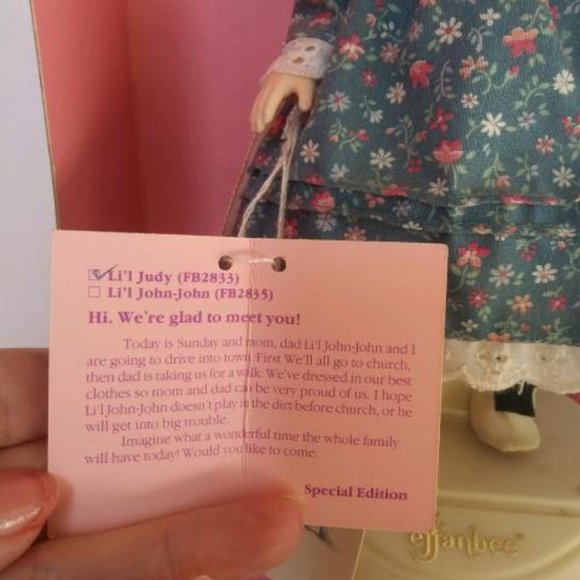 Effanbee Li'l Innocents "Li'l Judy" - NIB - Picture 7 of 10
